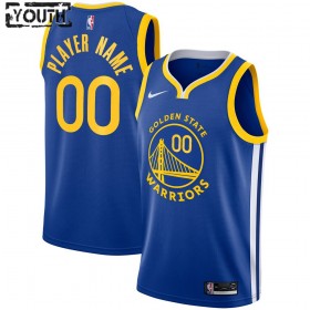 Camiseta Niños Golden State Warriors Personalizadas 2020-21 Nike Icon Edition Swingman